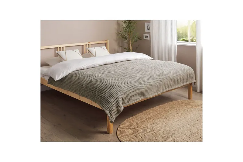 Sängöverkast Chagyl Taupe, 150x200 cm - Taupe, 150x200 cm - Textil & mattor - Sängkläder - Överkast - Överkast dubbelsäng
