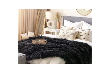 Sängöverkast Delice Svart - Svart - Textil & mattor - Sängkläder - Överkast