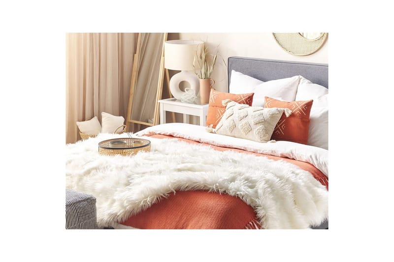 Sängöverkast Delice Vit - Vit - Textil & mattor - Sängkläder - Överkast