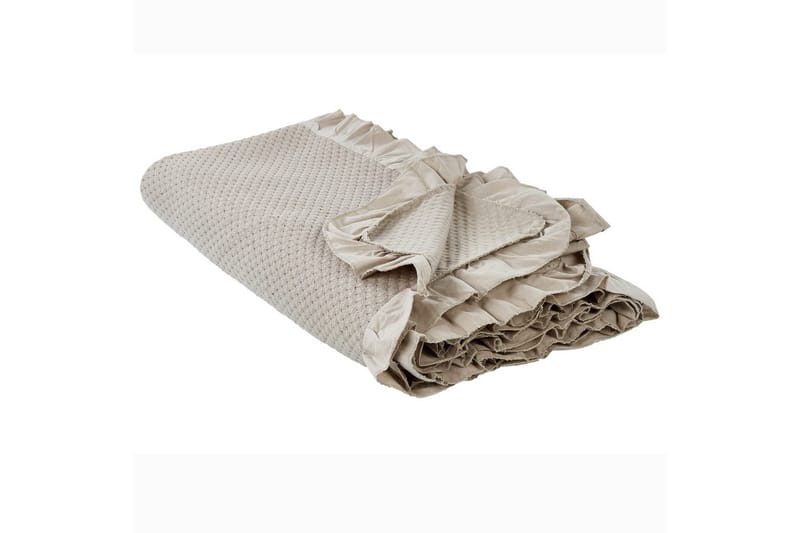 Sängöverkast Hatton Beige, 200x240 cm - Beige, 200x240 cm - Textil & mattor - Sängkläder - Överkast