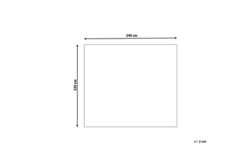 Sängöverkast Hatton Vit, 240x220 cm - Vit, 240x220 cm - Textil & mattor - Sängkläder - Överkast