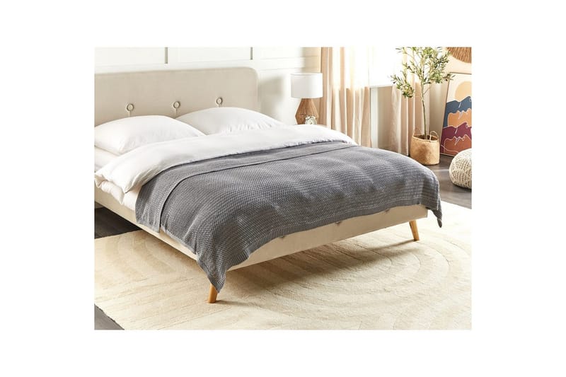 Sängöverkast Ilen Grå - Grå - Textil & mattor - Sängkl äder - Överkast