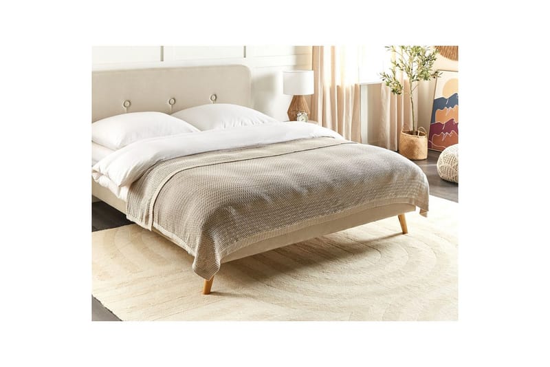 Sängöverkast Ilen Ljusbeige - Ljusbeige - Textil & mattor - Sängkläder - Överkast