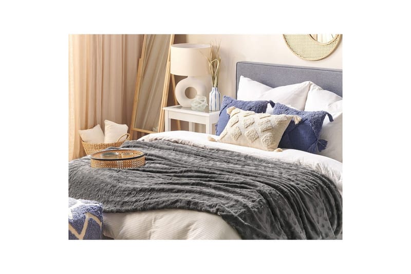 Sängöverkast Kandilli Grå/vit - Grå/vit - Textil & mattor - Sängkläder - Överkast