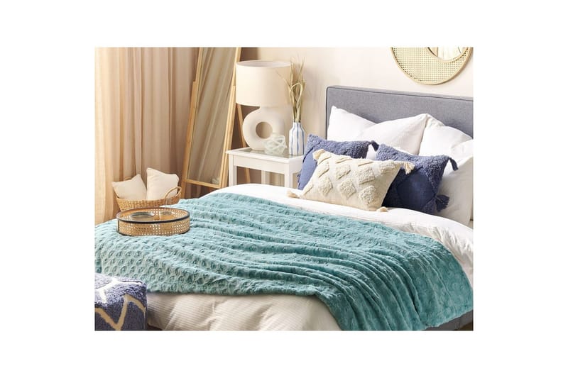 Sängöverkast Kandilli Grön/Vit - Grön/Vit - Textil & mattor - Sängkläder - Överkast