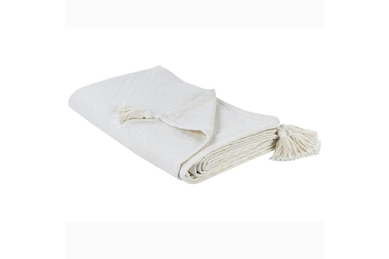 Sängöverkast Lindula Vit, 200x220 cm, Vit, 200x220 cm