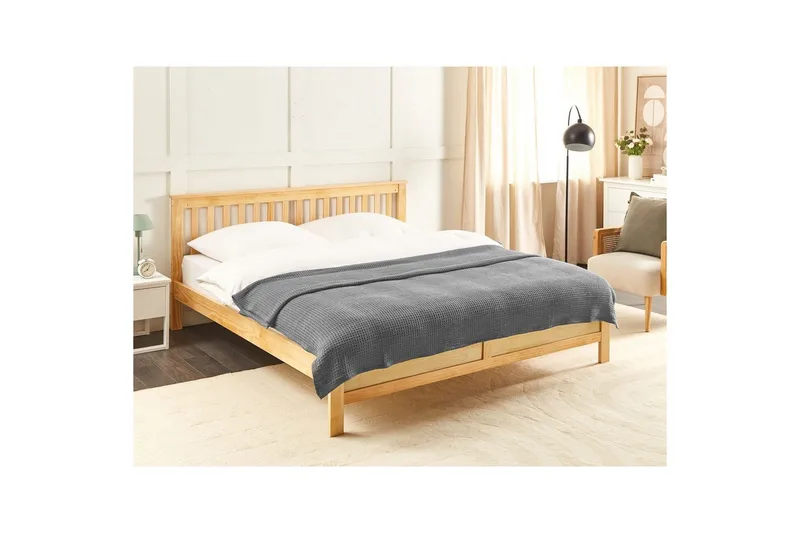 Sängöverkast Ragala Grå, 200x220 cm - Grå, 200x220 cm - Textil & mattor - Sängkläder - Överkast