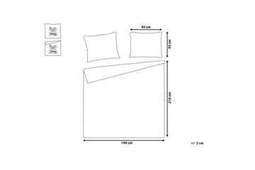 Sängöverkast Rudkhan 140x210 cm - 140x210 cm - Textil & mattor - Sängkläder - Överkast