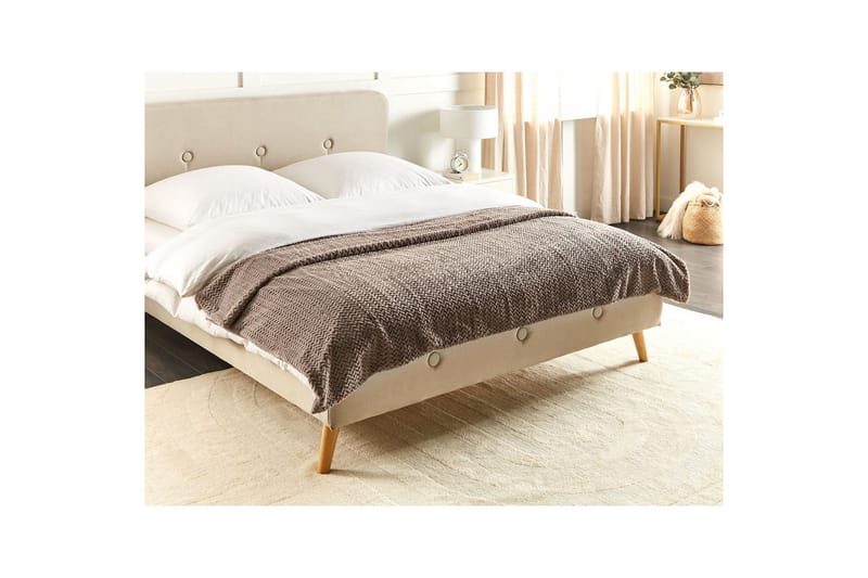 Sängöverkast Surmi Brun, 150x200 cm - Brun, 150x200 cm - Textil & mattor - Sängkläder - Överkast