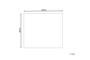 Sängöverkast Surmi Vit, 220x200 cm - Vit, 220x200 cm - Textil & mattor - Sängkläder - Överkast