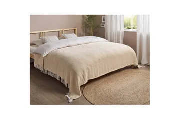 Sängöverkast Toutli Beige, 220x240 cm - Beige, 220x240 cm - Textil & mattor - Sängkläder - Överkast