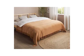 Sängöverkast Yerbent Brun, 200x220 cm - Brun, 200x220 cm - Textil & mattor - Sängkläder - Överkast