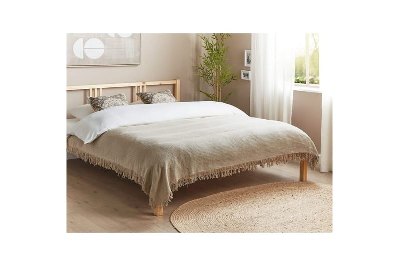 Sängöverkast Yerbent Taupe, 150x200 cm - Taupe, 150x200 cm - Textil & mattor - Sängkläder - Överkast