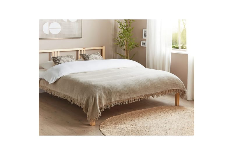 Sängöverkast Yerbent Taupe, 150x200 cm - Taupe, 150x200 cm - Textil & mattor - Sängkläder - Överkast