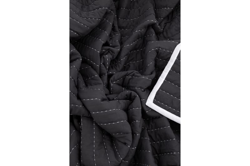 Överkast Sherwoola 150x250 cm - Antracit - Sängkläder - Överkast - Överkast dubbelsäng