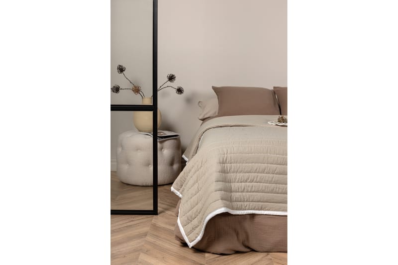 Överkast Sherwoola 180x260 cm - Beige - Sängkläder - Överkast - Överkast dubbelsäng