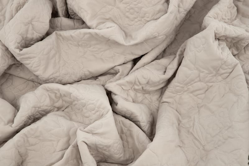 Överkast Wabash 260x260 cm - Beige - Sängkläder - Överkast - Överkast dubbelsäng