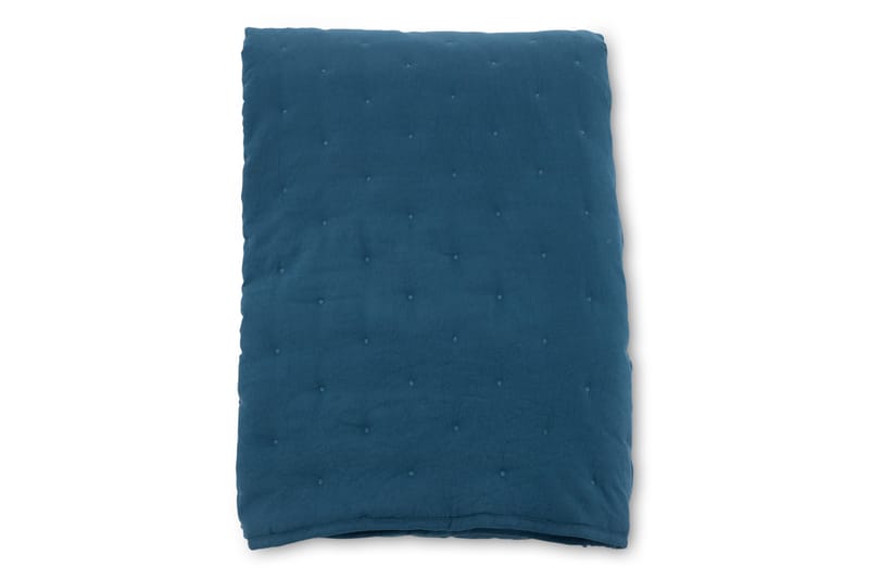 Överkast Weasela 260x260 cm - Blå - Sängkläder - Överkast - Överkast dubbelsäng