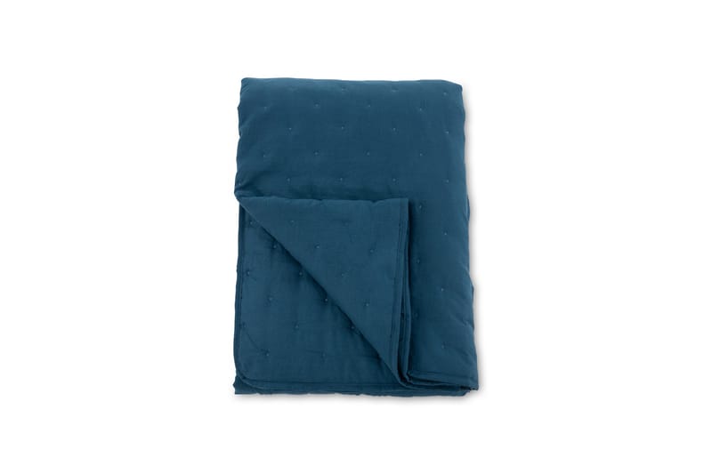 Överkast Weasela 260x260 cm - Blå - Sängkläder - Överkast - Överkast dubbelsäng