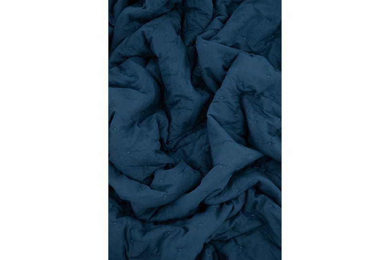 Överkast Weasela 80x150 cm - Blå - S�ängkläder - Överkast - Överkast dubbelsäng