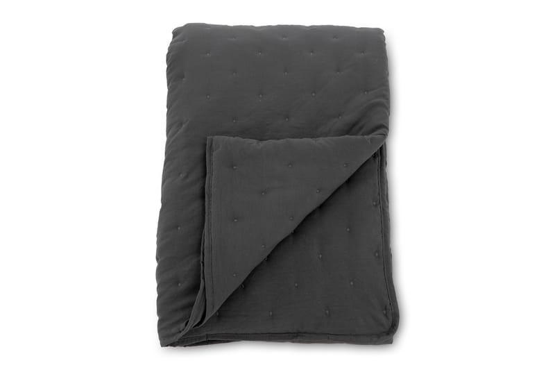Överkast Weasela 80x260 cm - Antracit - Sängkläder - Överkast - Överkast dubbelsäng