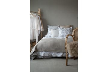 2-Dels Set Tilly 150x210/50x60 cm Vit/Grå - Borganäs - Textil & mattor - Sängkläder - Bäddset & påslakanset