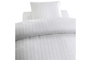 Bäddset 2-Dels Set Satin Vit - Borganäs - Textil & mattor - Sängkläder - Bäddset & påslakanset