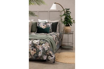 Bäddset Abigail 3-Dels 210x220/50x60 cm Grön - Borganäs - Textil & mattor - Sängkläder - Bäddset & påslakanset