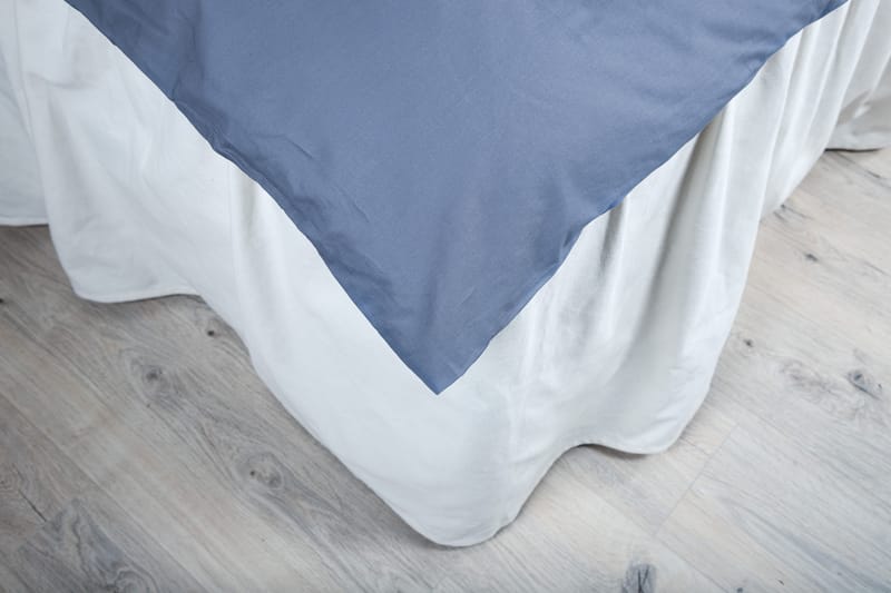 Bäddset Bremner 2-Dels 150x200/50x60 cm - Blå - Bäddset & påslakanset - Sängkläder - Påslakanset dubbelsäng