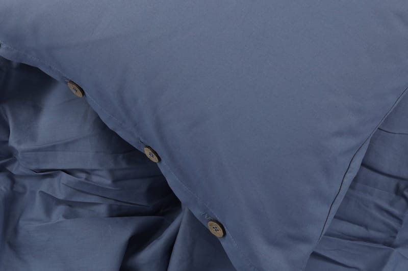 Bäddset Bremner 2-Dels 150x200/50x60 cm - Bl�å - Bäddset & påslakanset - Sängkläder - Påslakanset dubbelsäng