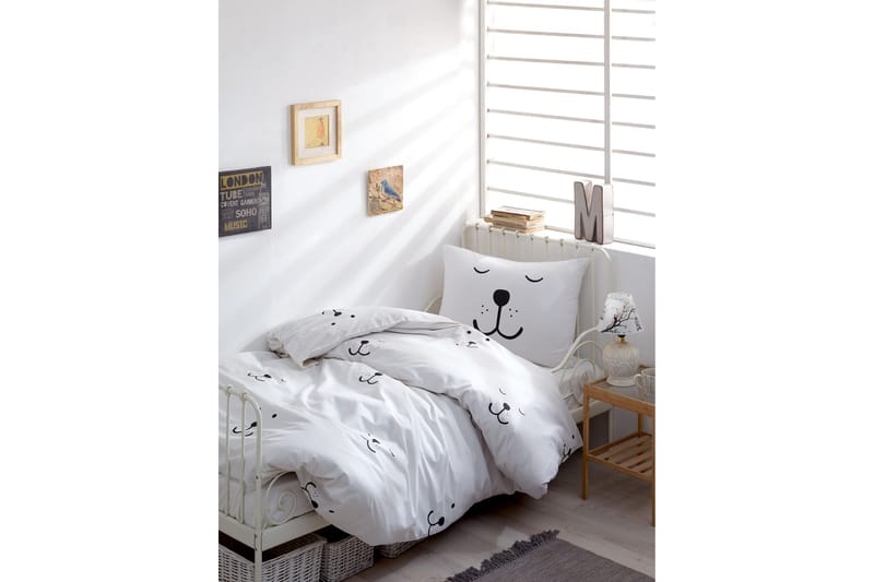 Bäddset EnLora Home Ranforce - Vit - Textil & mattor - Sängkläder - Bäddset & påslakanset