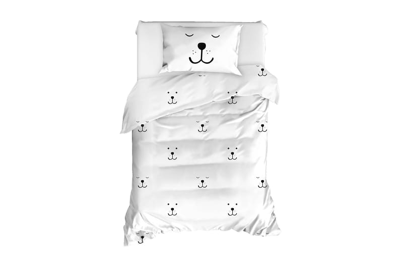 Bäddset EnLora Home Ranforce - Vit - Bäddset & påslakanset - Sängkläder - Påslakanset enkelsäng