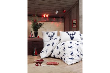 Bäddset Eponj Home Enkelt 3-dels - Mörkblå|Vit - Textil & mattor - Sängkläder - Bäddset & påslakanset