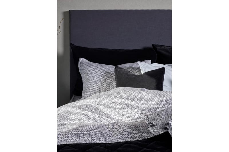 Bäddset Forma 230x220 cm/50x60 Svart - Turiform - Bäddset & påslakanset - Sängkläder - Påslakanset dubbelsäng