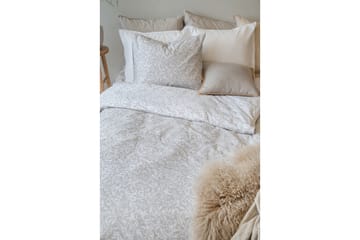 Bäddset Garden 2-Dels 150x210/50x60 cm Grå/Beige - Borganäs - Textil & mattor - Sängkläder - Bäddset & påslakanset