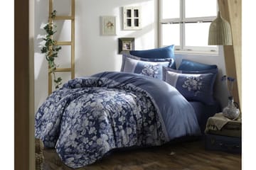 Bäddset Hobby Exclusive Satin - Blå - Textil & mattor - Sängkläder - Bäddset & påslakanset