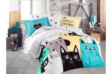 Bäddset Hobby Poplin - Gul - Textil & mattor - Sängkläder - Bäddset & påslakanset