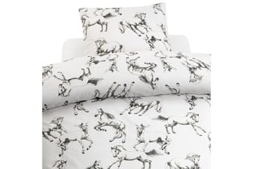 Bäddset Lipizzaner 2-Dels Set Grå - Borganäs - Textil & mattor - Sängkläder - Bäddset & påslakanset