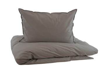 Bäddset Loft 150x210 cm Grå - Grå - Textil & mattor - Sängkläder - Bäddset & påslakanset - Påslakanset dubbelsäng