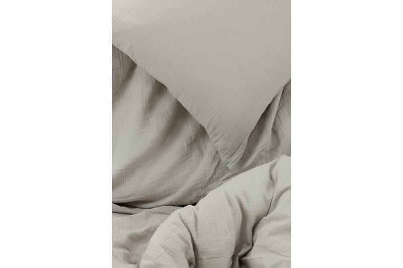 Bäddset Maruy 2-Dels 150x200/50x60 cm - Ljusgrå - Bäddset & påslakanset - Sängkläder - Påslakanset dubbelsäng