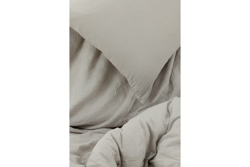 Bäddset Maruy 2-Dels 220x240/50x60 cm - Ljusgrå - Bäddset & påslakanset - Sängkläder - Påslakanset dubbelsäng