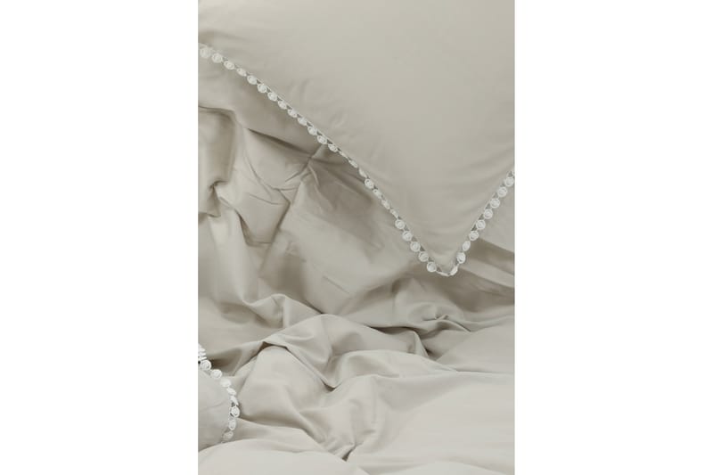 Bäddset Morinwille 2-Dels 150x200/50x60 cm Ljusgrå - Bäddset & påslakanset - Sängkläder - Påslakanset dubbelsäng