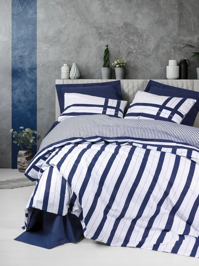 Coonabara Bäddset 140x200 cm - Nifty Mörkblå - Textil & mattor - Sängkläder - Bäddset & påslakanset - Påslakanset enkelsäng