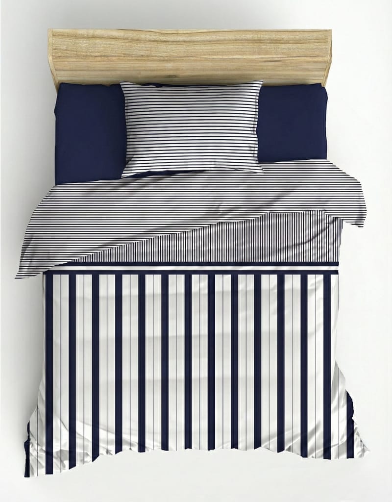 Coonabara Bäddset 140x200 cm - Nifty Mörkblå - Textil & mattor - Sängkläder - Bäddset & påslakanset