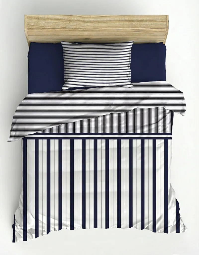 Coonabara Bäddset 140x200 cm - Nifty Mörkblå - Textil & mattor - Sängkläder - Bäddset & påslakanset - Påslakanset enkelsäng