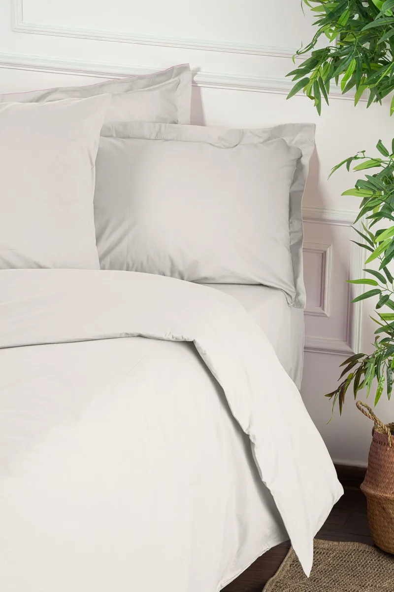 Kiyokazu Bäddset 200x200 cm - Vit - Textil & mattor - Sängkläder - Bäddset & påslakanset