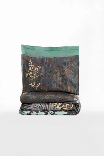 Lyronis Bäddset 240x220 cm - Mint/Antracit/Brun - Textil & mattor - Sängkläder - Bäddset & påslakanset - Påslakanset dubbelsäng