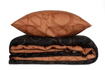 Marteby Bäddset 240x220 cm - Gryningskoppar Svart - Textil & mattor - Sängkläder - Bäddset & påslakanset