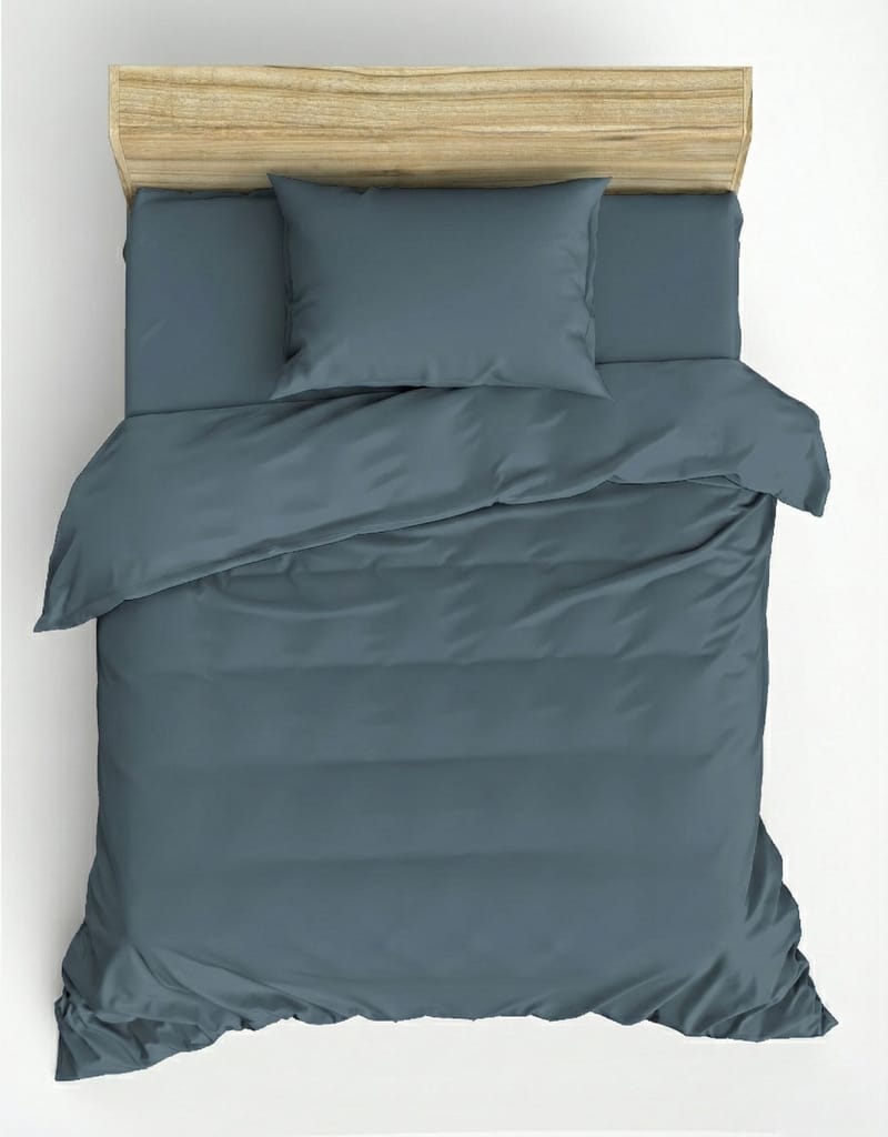 Nelam Bäddset 140x200 cm - Antracit - Textil & mattor - Sängkläder - Bäddset & påslakanset - Påslakanset enkelsäng