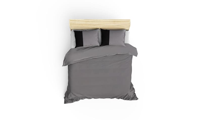 Nelam Bäddset 240x220 cm - Grå Svart - Textil & mattor - Sängkläder - Bäddset & påslakanset